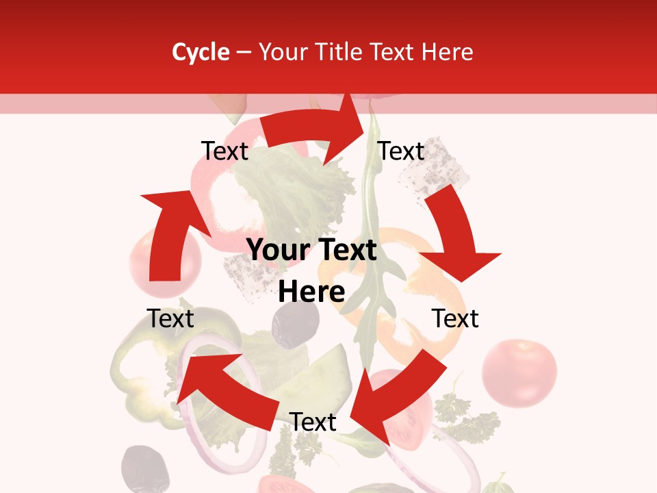 Eat Vegetable Fresh PowerPoint Template