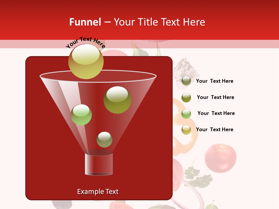 Eat Vegetable Fresh PowerPoint Template