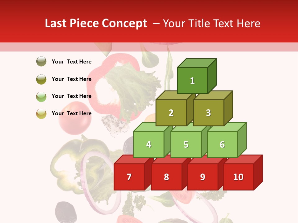 Eat Vegetable Fresh PowerPoint Template