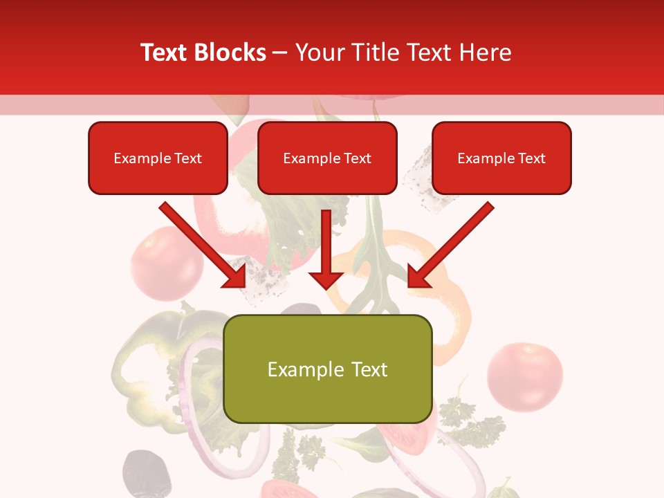 Eat Vegetable Fresh PowerPoint Template