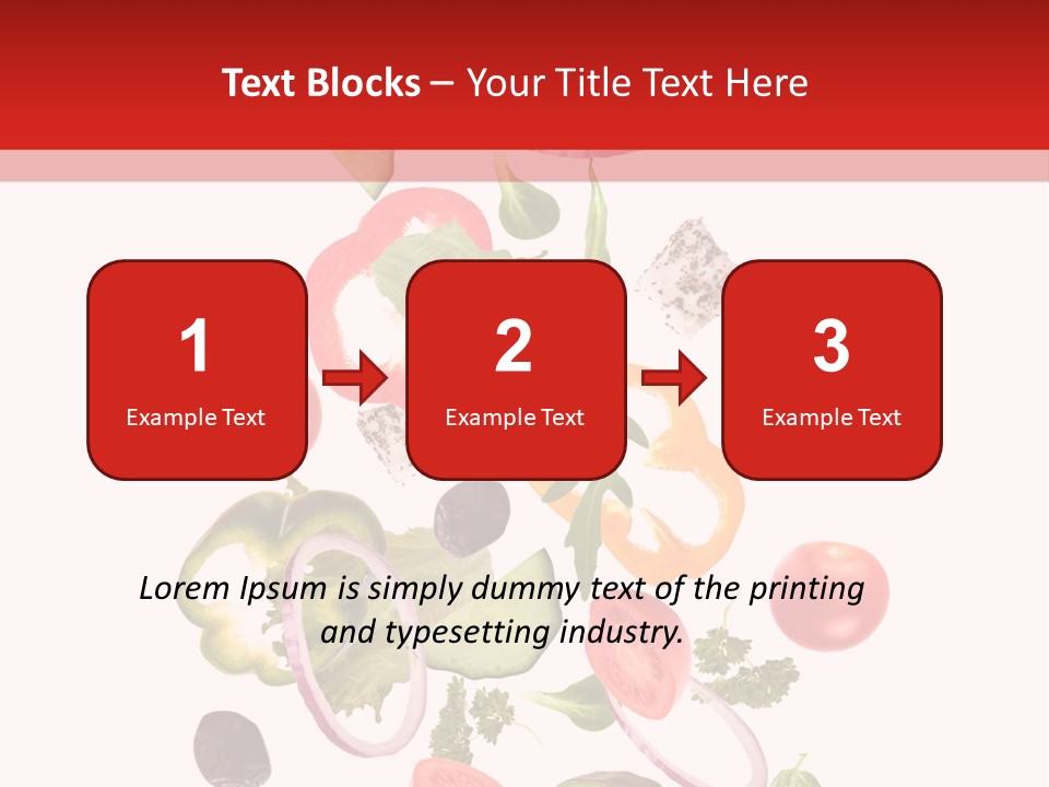 Eat Vegetable Fresh PowerPoint Template