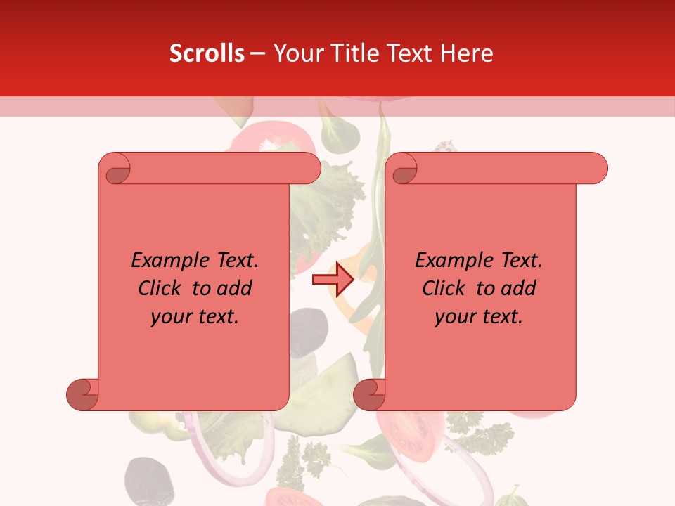Eat Vegetable Fresh PowerPoint Template