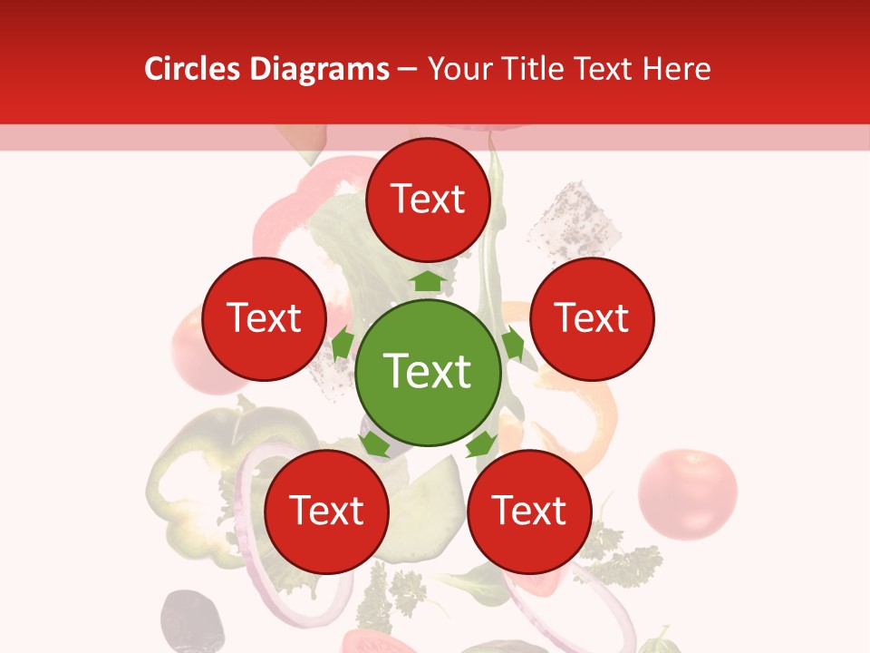 Eat Vegetable Fresh PowerPoint Template