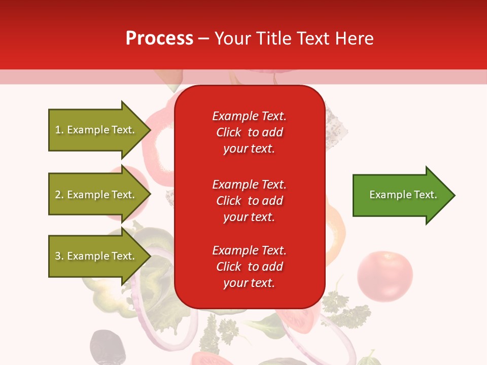 Eat Vegetable Fresh PowerPoint Template