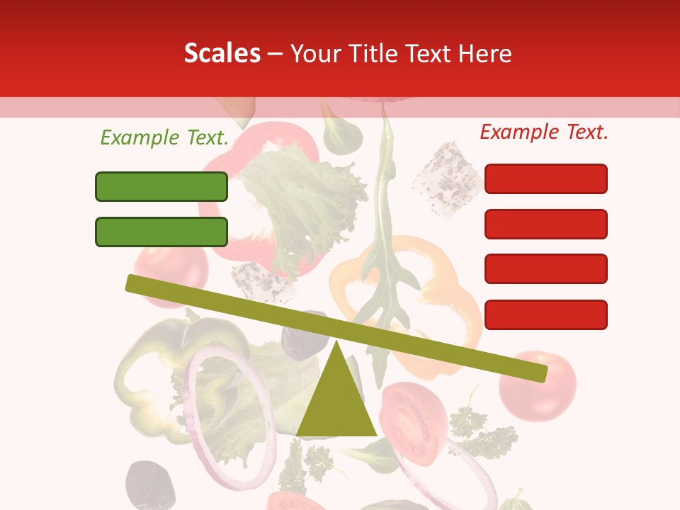 Eat Vegetable Fresh PowerPoint Template