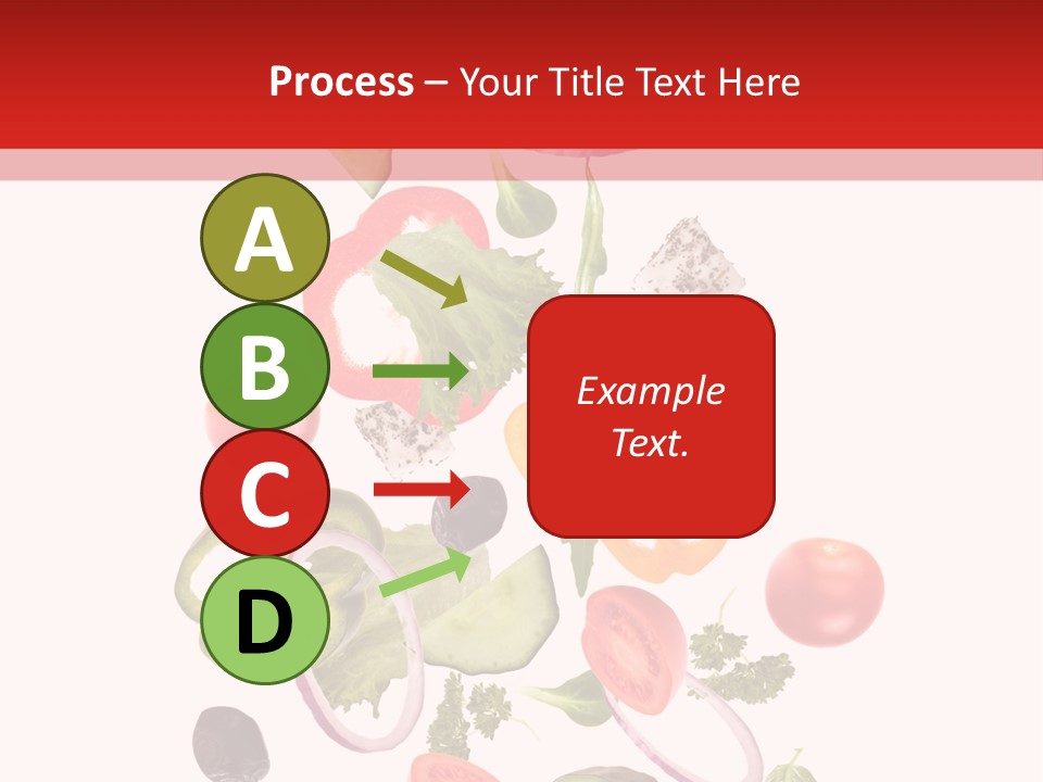 Eat Vegetable Fresh PowerPoint Template