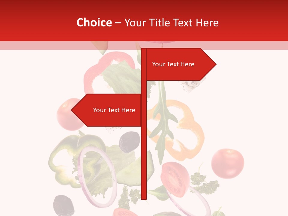 Eat Vegetable Fresh PowerPoint Template