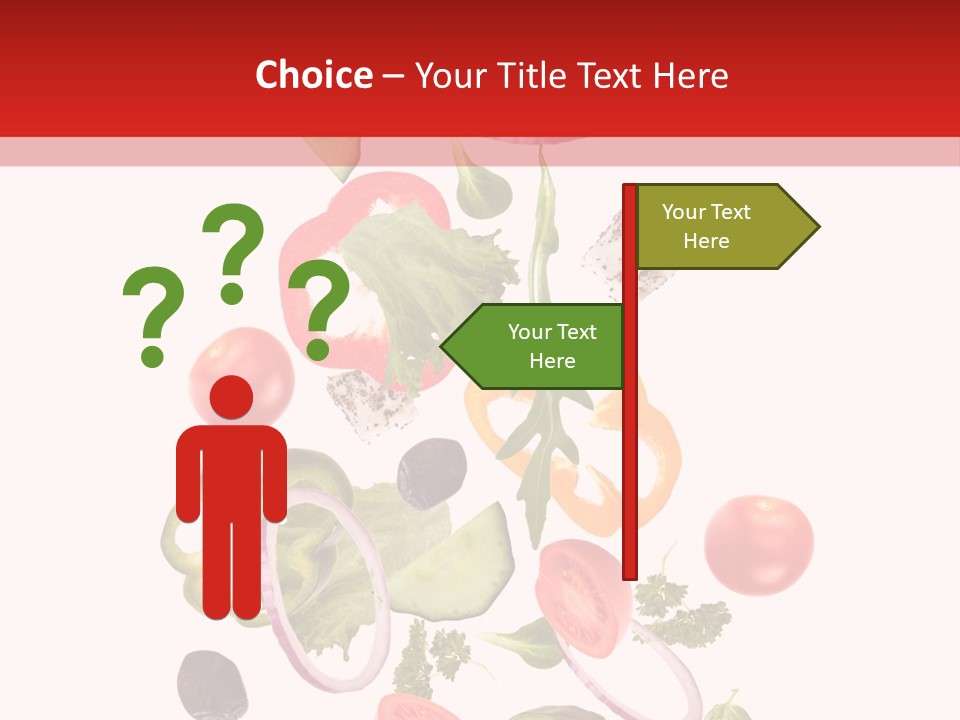 Eat Vegetable Fresh PowerPoint Template