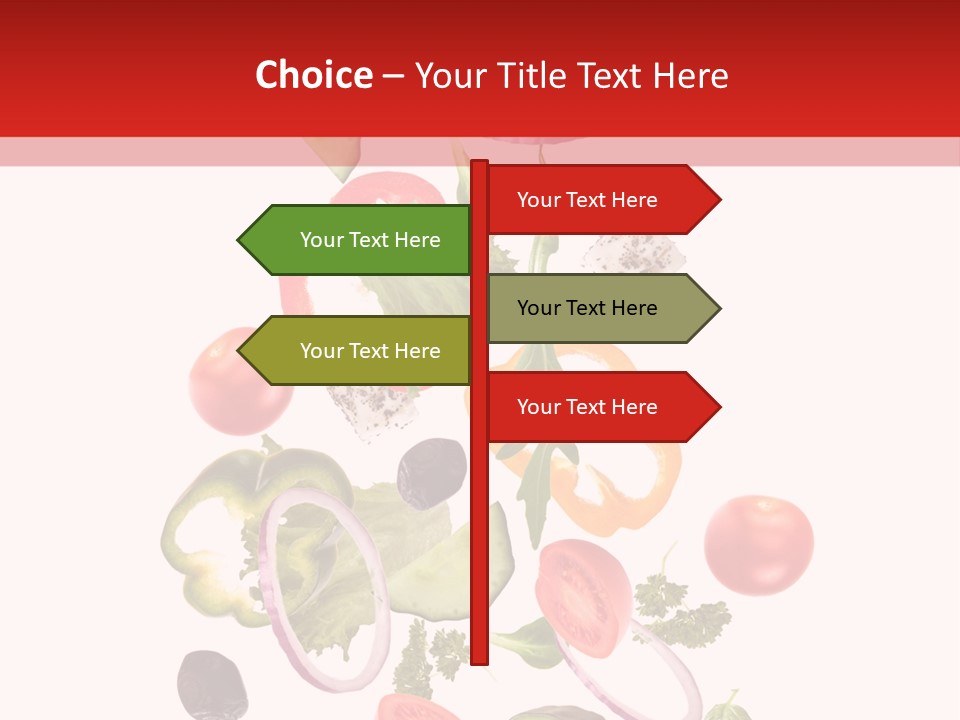 Eat Vegetable Fresh PowerPoint Template