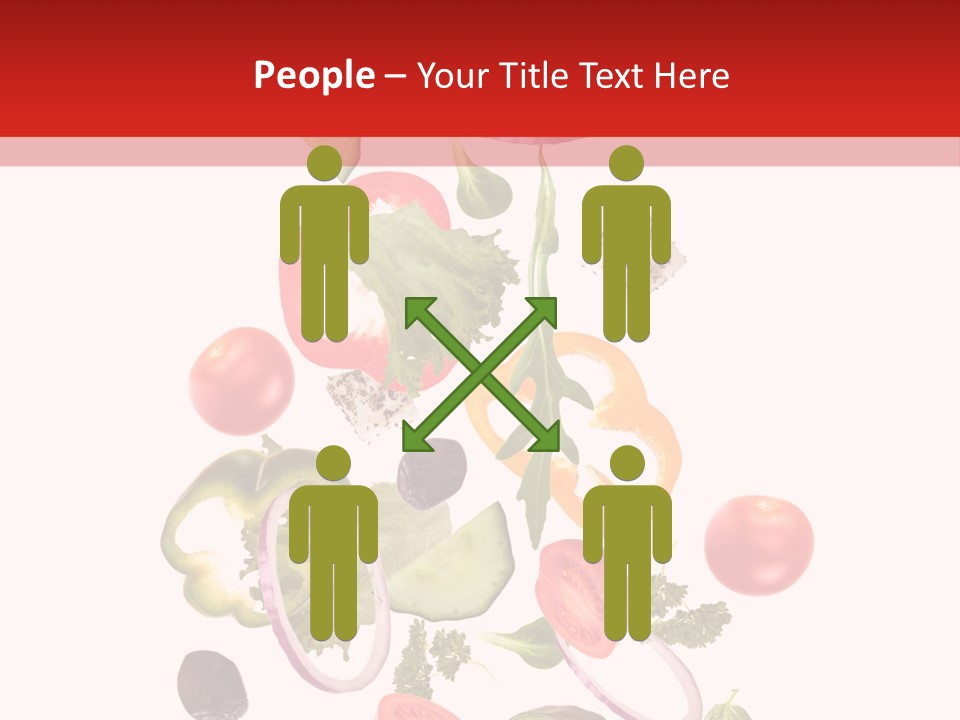 Eat Vegetable Fresh PowerPoint Template