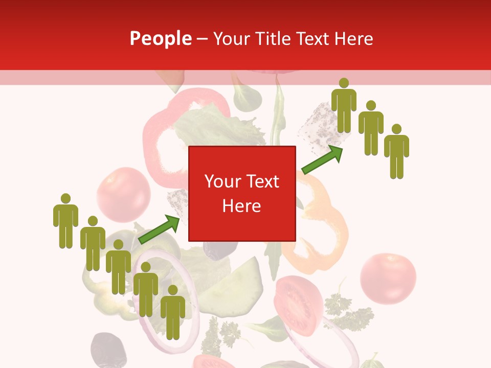 Eat Vegetable Fresh PowerPoint Template