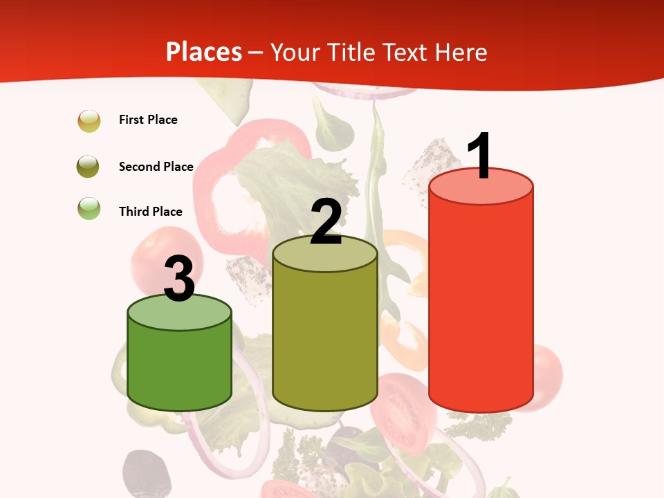 Line Nutritious Close Up PowerPoint Template