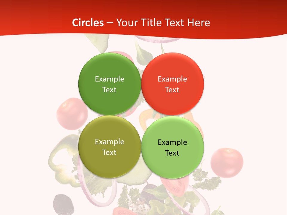 Line Nutritious Close Up PowerPoint Template