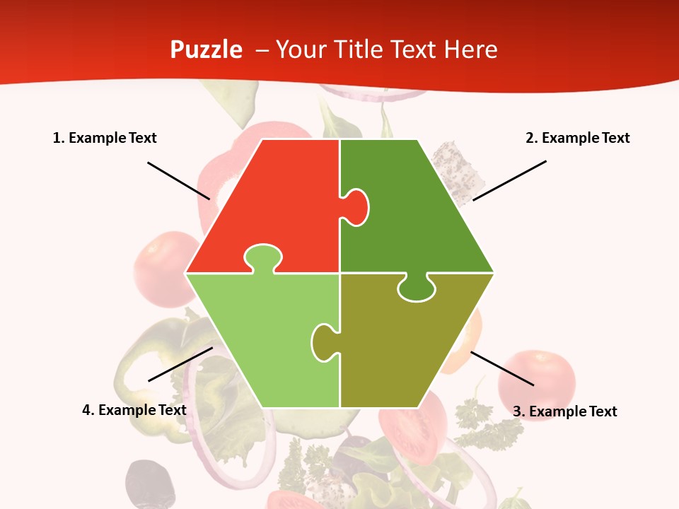 Line Nutritious Close Up PowerPoint Template