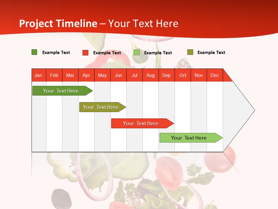 Line Nutritious Close Up PowerPoint Template