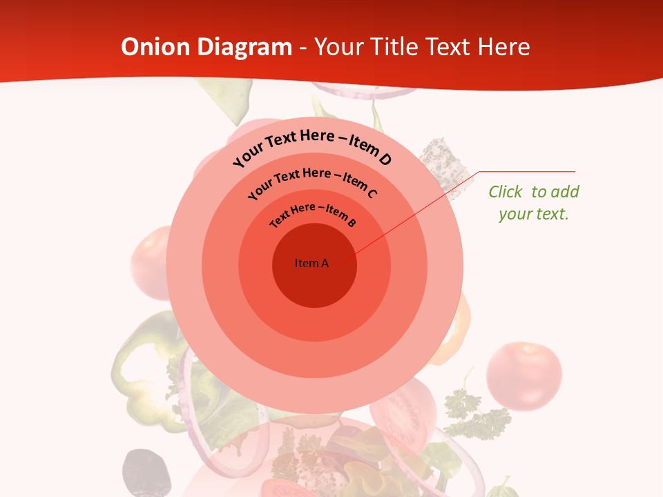 Line Nutritious Close Up PowerPoint Template