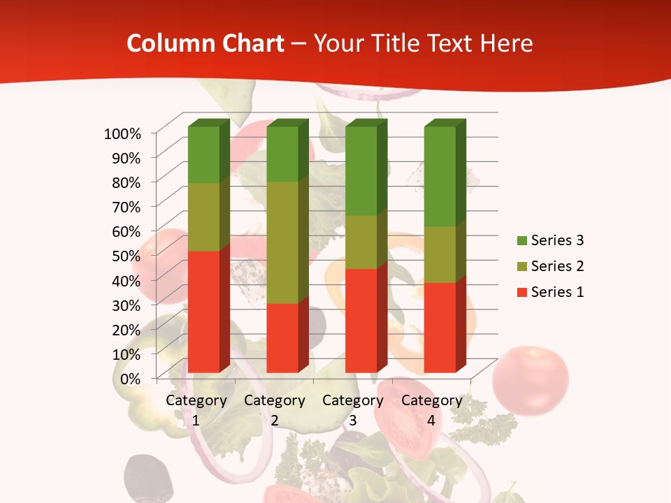 Line Nutritious Close Up PowerPoint Template
