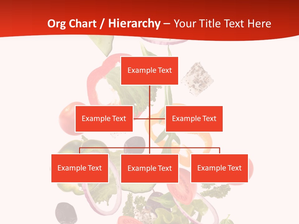 Line Nutritious Close Up PowerPoint Template