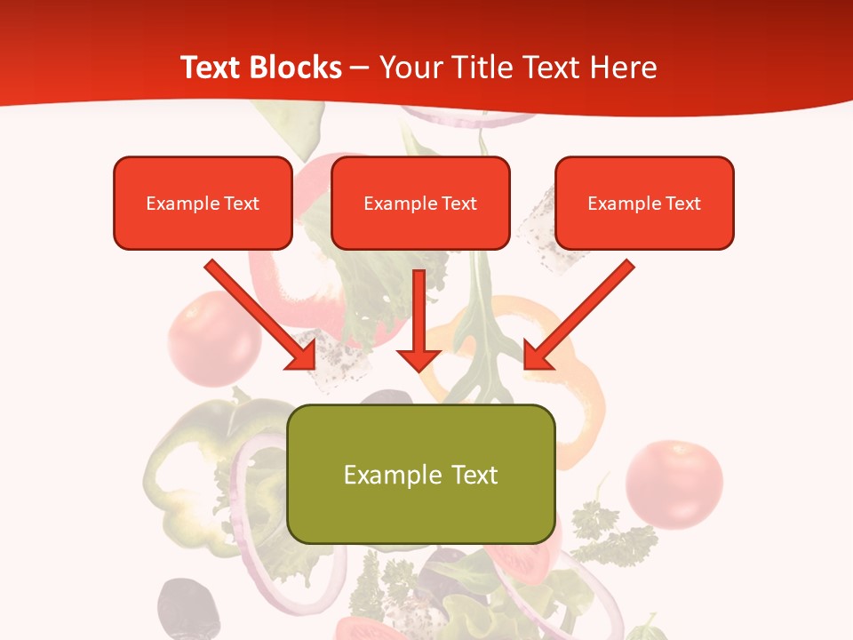 Line Nutritious Close Up PowerPoint Template