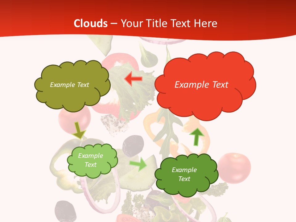Line Nutritious Close Up PowerPoint Template