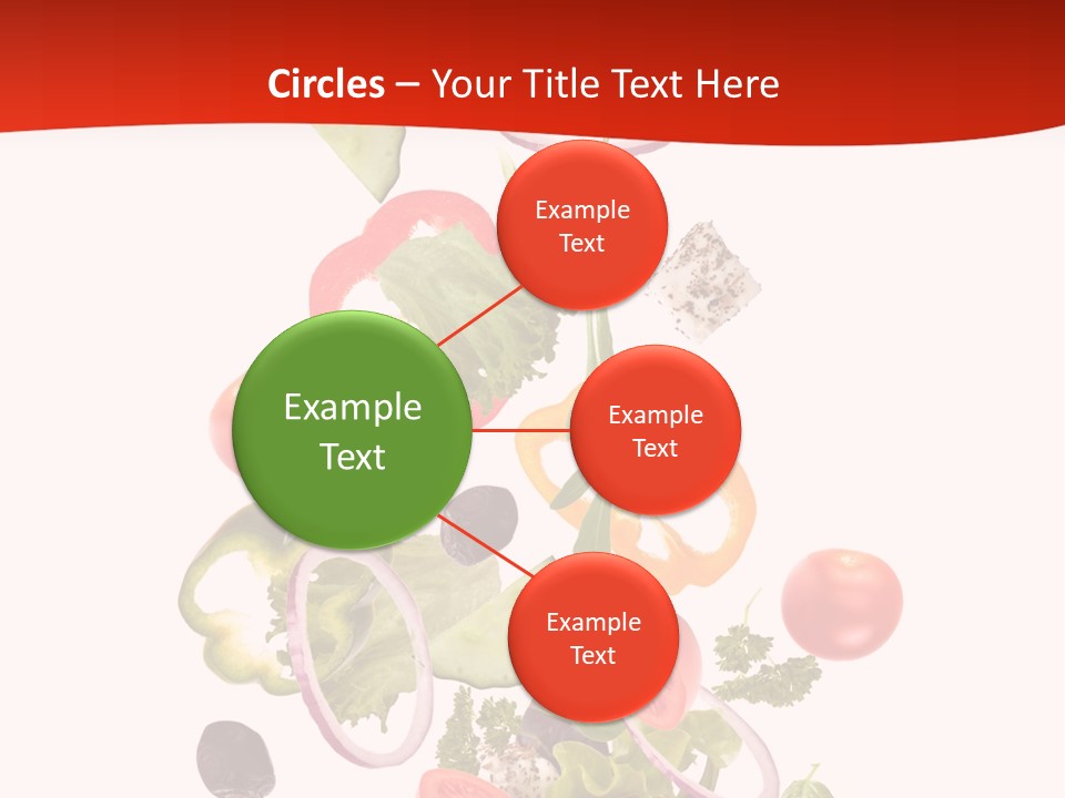 Line Nutritious Close Up PowerPoint Template