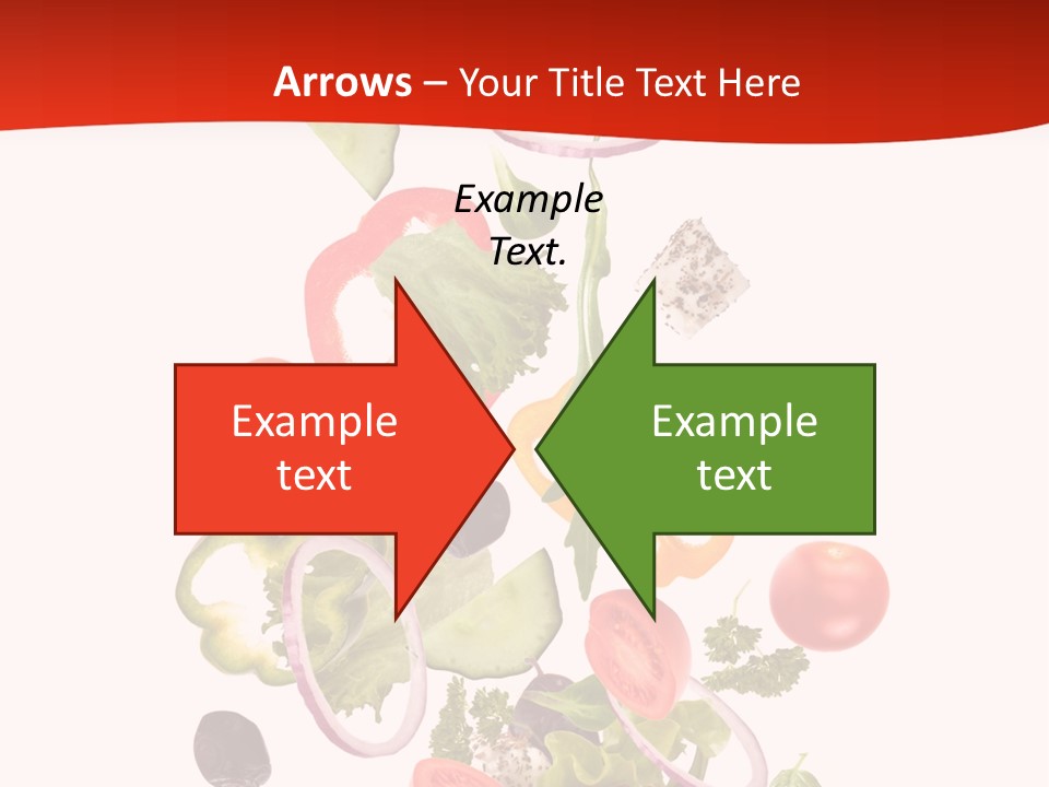 Line Nutritious Close Up PowerPoint Template