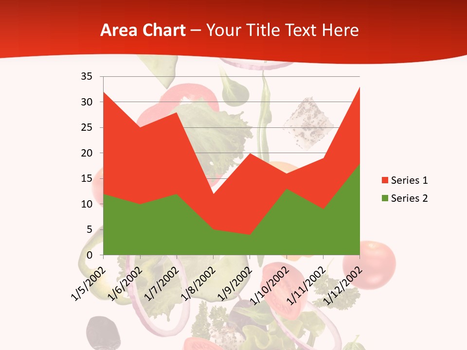 Line Nutritious Close Up PowerPoint Template