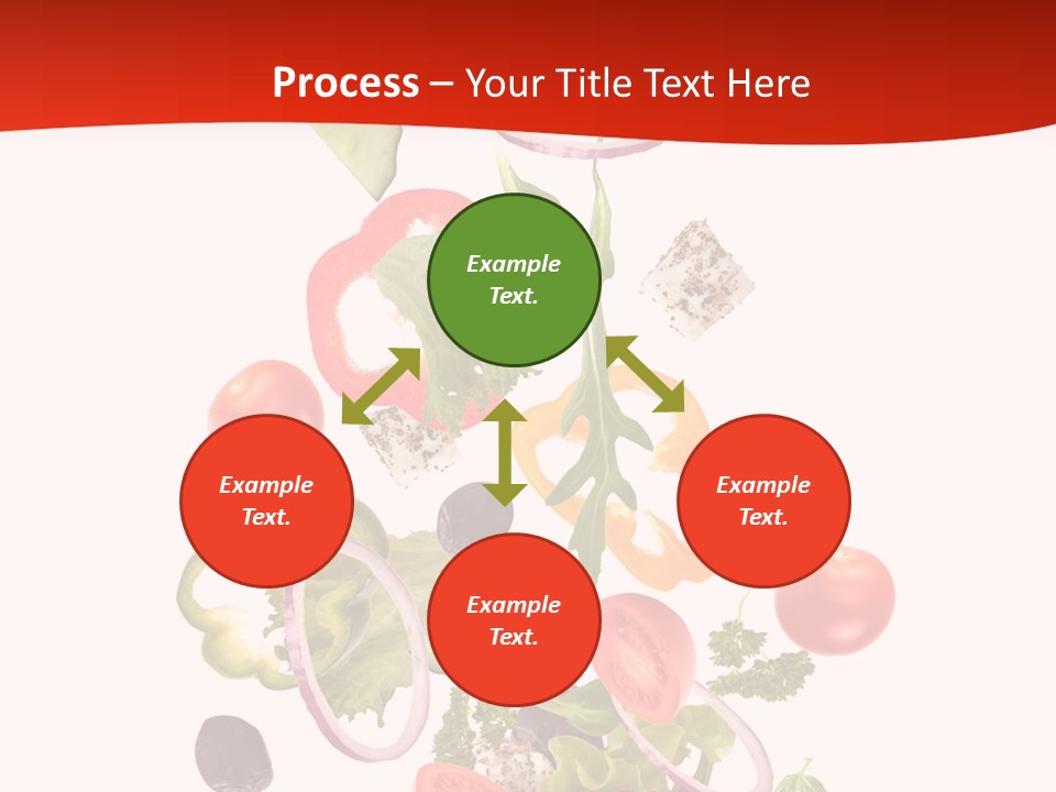 Line Nutritious Close Up PowerPoint Template