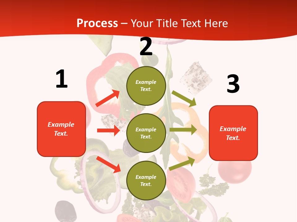 Line Nutritious Close Up PowerPoint Template