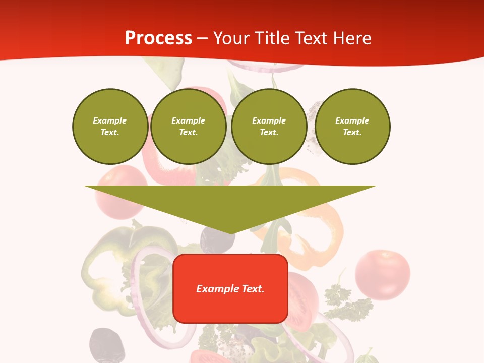 Line Nutritious Close Up PowerPoint Template