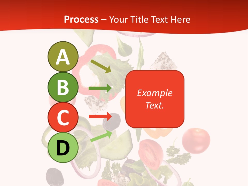 Line Nutritious Close Up PowerPoint Template