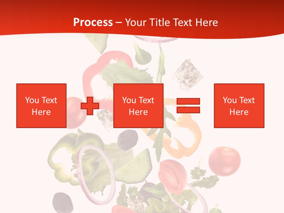 Line Nutritious Close Up PowerPoint Template