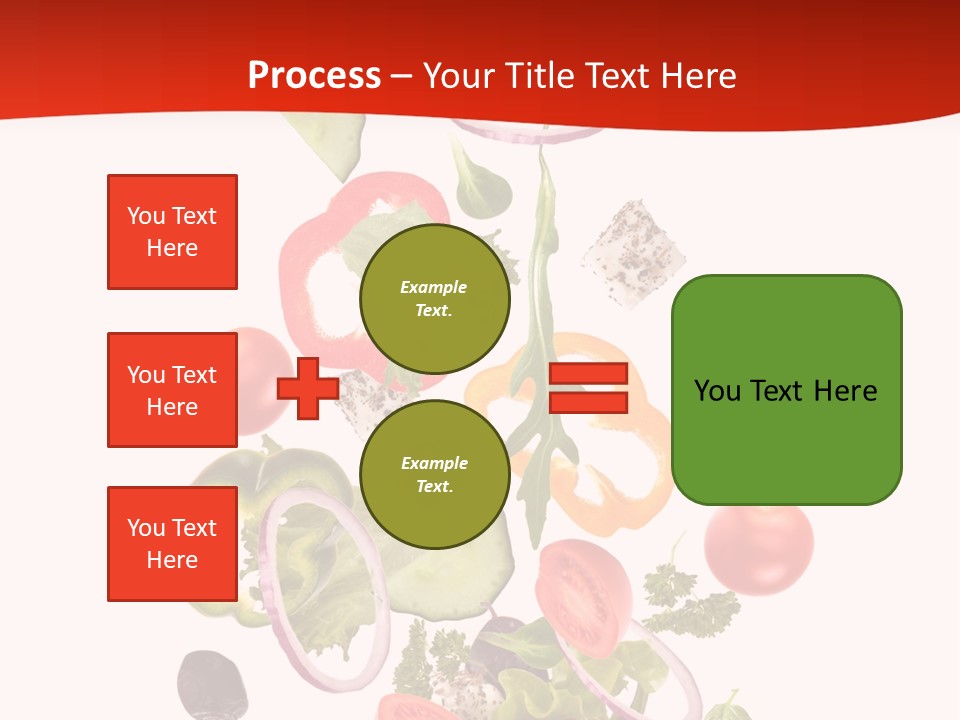 Line Nutritious Close Up PowerPoint Template