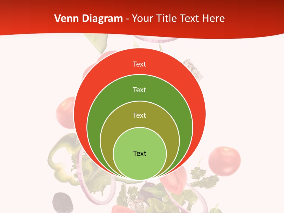 Line Nutritious Close Up PowerPoint Template