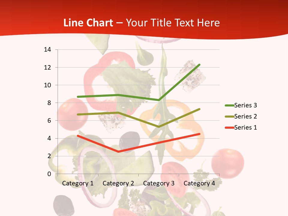 Line Nutritious Close Up PowerPoint Template