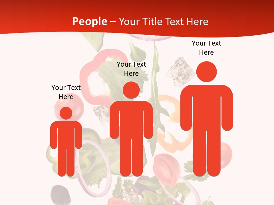 Line Nutritious Close Up PowerPoint Template