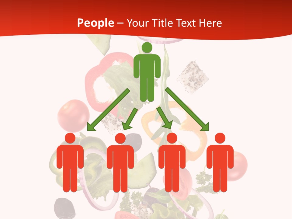 Line Nutritious Close Up PowerPoint Template