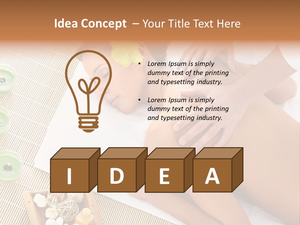 Holistic Spa Hygiene PowerPoint Template