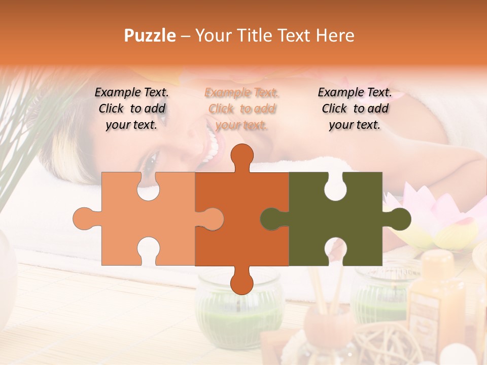 Health Woman Lady PowerPoint Template