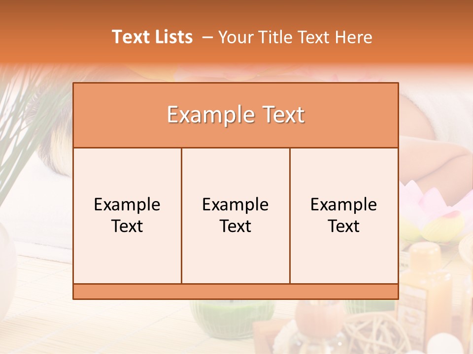 Health Woman Lady PowerPoint Template