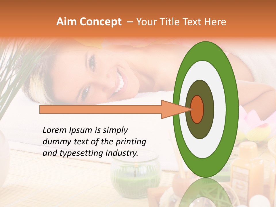 Health Woman Lady PowerPoint Template