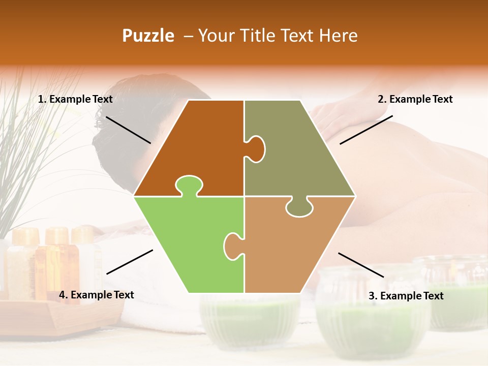 Hygiene Massage Enjoy PowerPoint Template