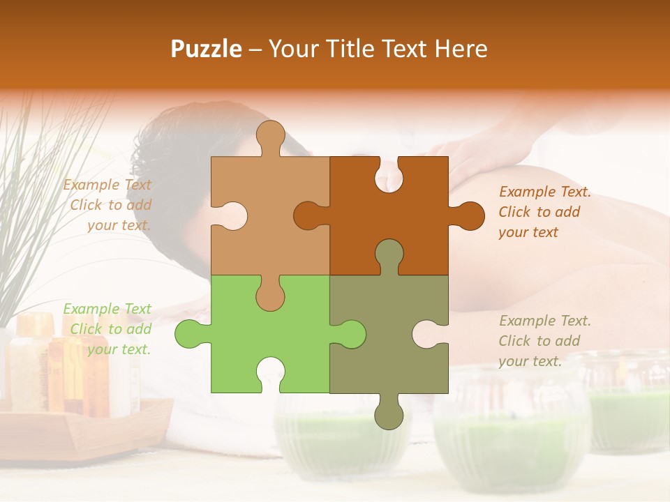 Hygiene Massage Enjoy PowerPoint Template