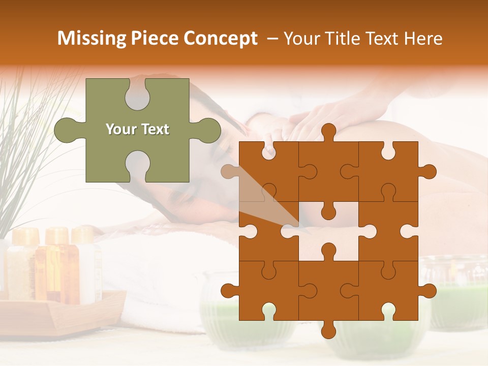 Hygiene Massage Enjoy PowerPoint Template