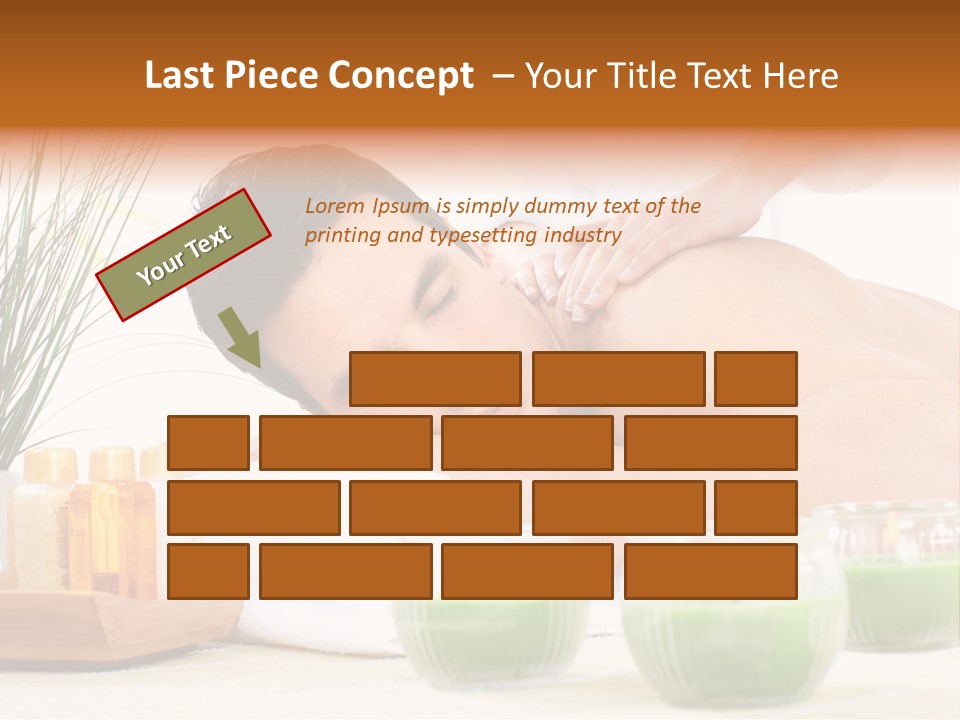 Hygiene Massage Enjoy PowerPoint Template