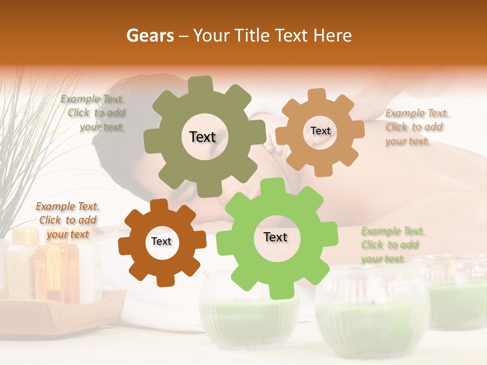 Hygiene Massage Enjoy PowerPoint Template