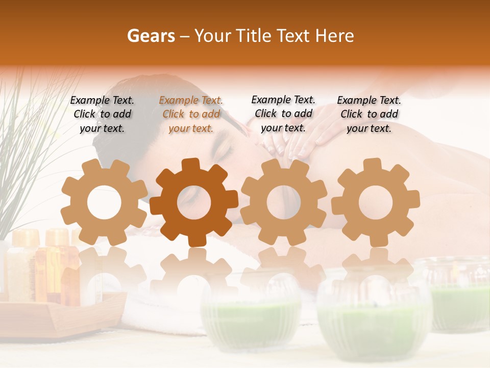 Hygiene Massage Enjoy PowerPoint Template