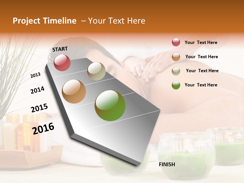 Hygiene Massage Enjoy PowerPoint Template