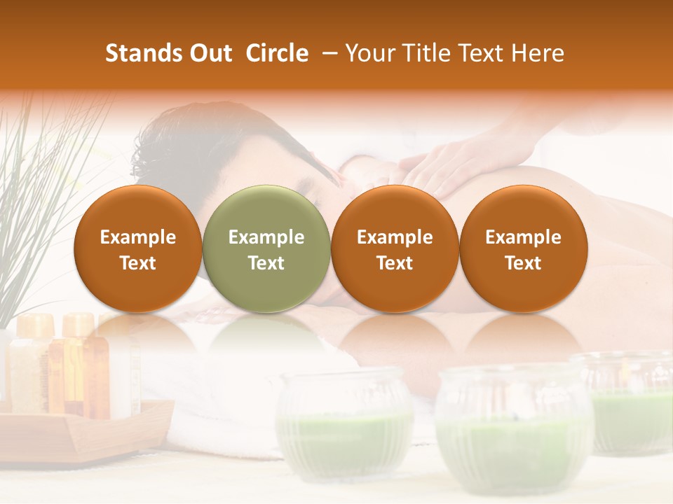 Hygiene Massage Enjoy PowerPoint Template