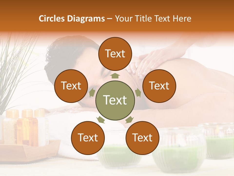 Hygiene Massage Enjoy PowerPoint Template